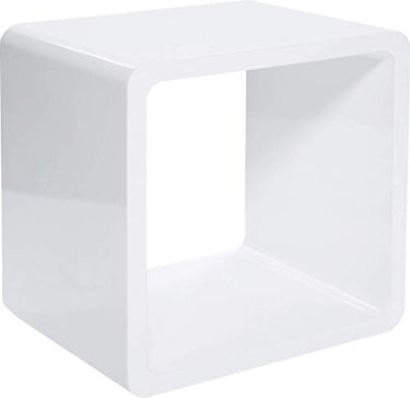 Kare Design Regalwürfel, weiß, hochglänzend lackiert, Stauraum, Wohnaccessoires, Regal, 50x50 cm im Sale